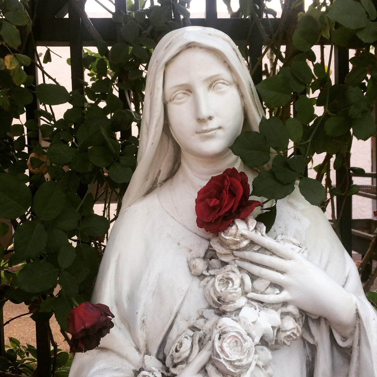 Therese Rose and Cross Ring