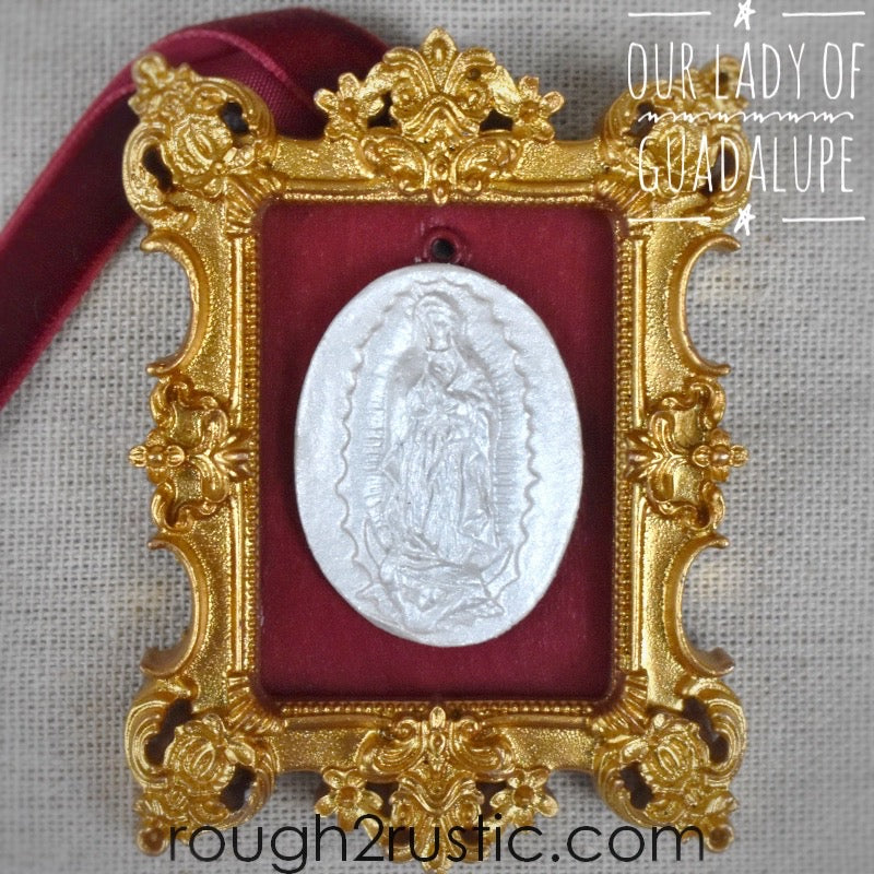 Gold Framed Intaglio Ornaments