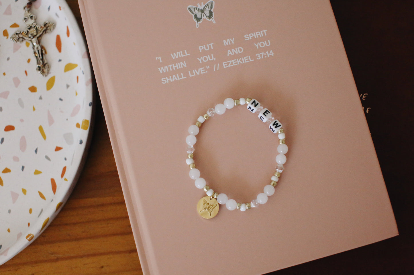 NEW Bracelet – Faith Stretch Bracelet for Women, Symbol of Renewal and Hope