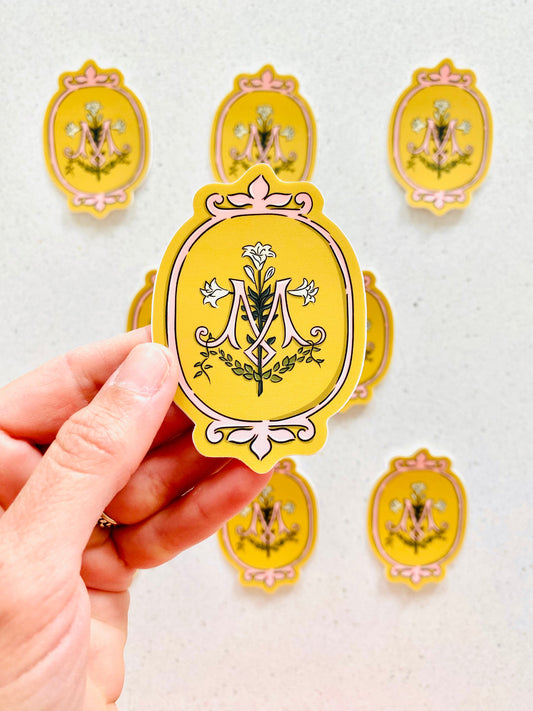 Marian Emblem Sticker