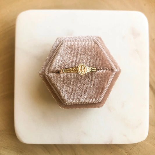 14k Gold Miraculous Ring