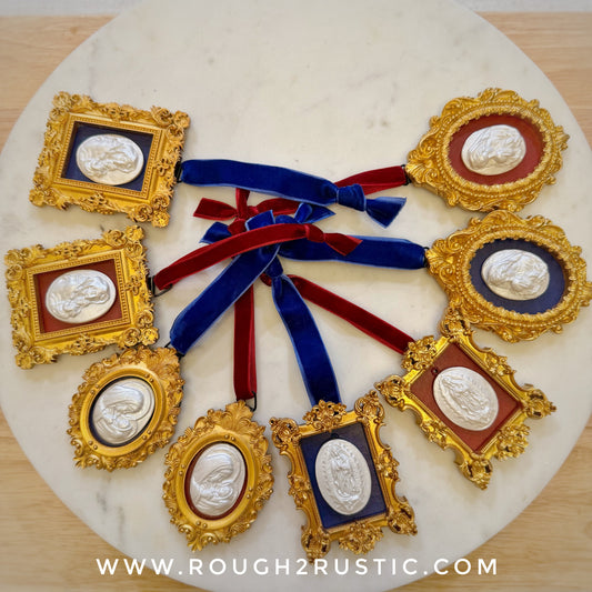 Gold Framed Intaglio Ornaments