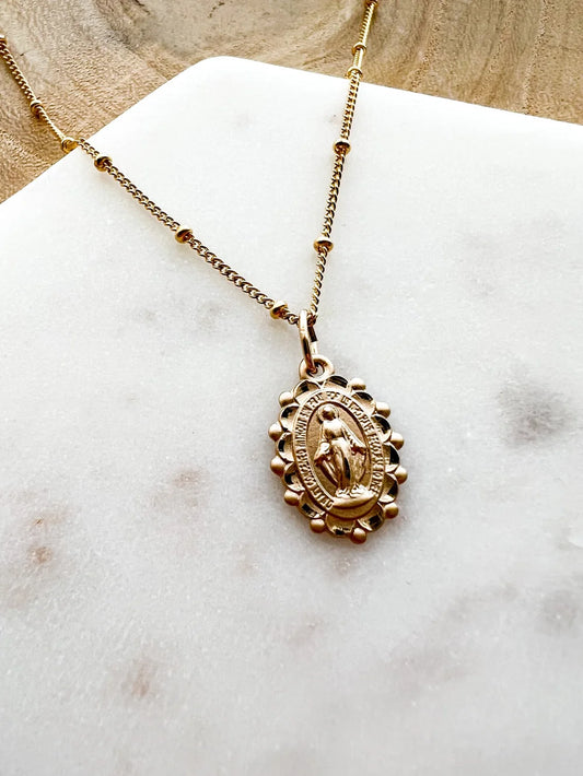 Scalloped Miraculous Medal