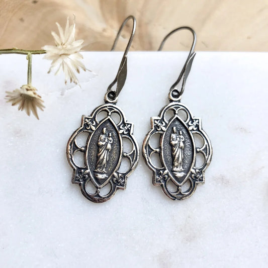 Our Lady of Prompt Succor Earrings