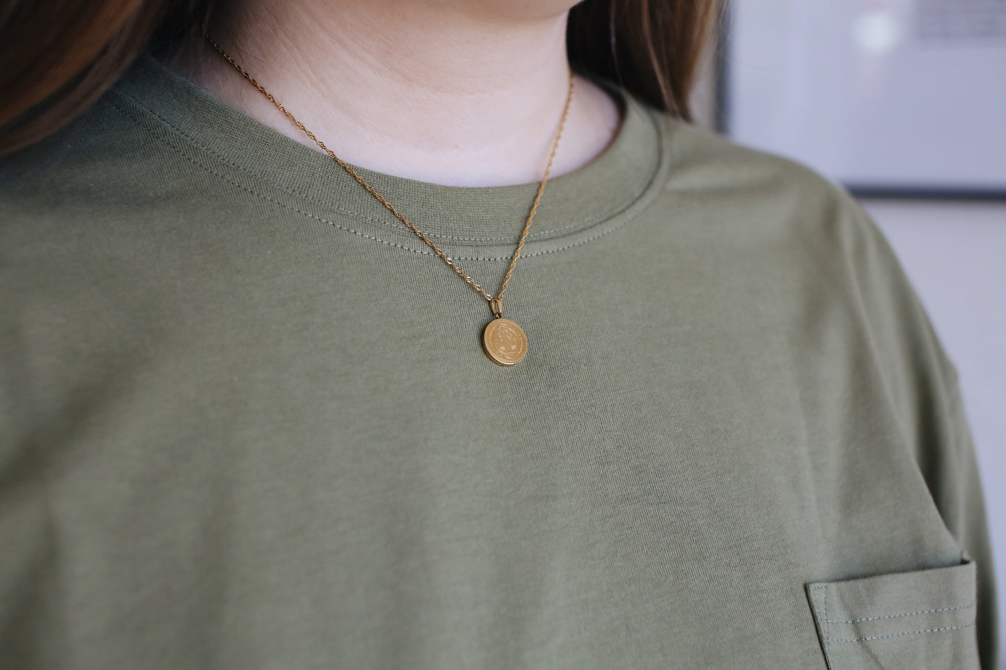 Catholic St. Benedict Necklace for Women – Gold or Silver