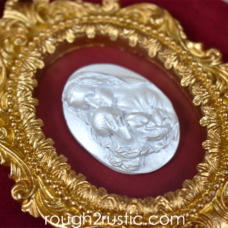 Gold Framed Intaglio Ornaments