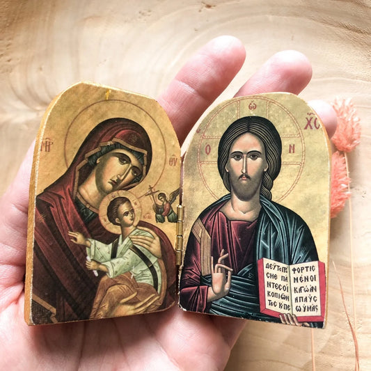 One Icon: Table Top Diptych