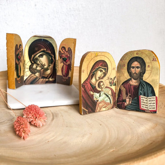 One Icon: Mini Table Top Diptych