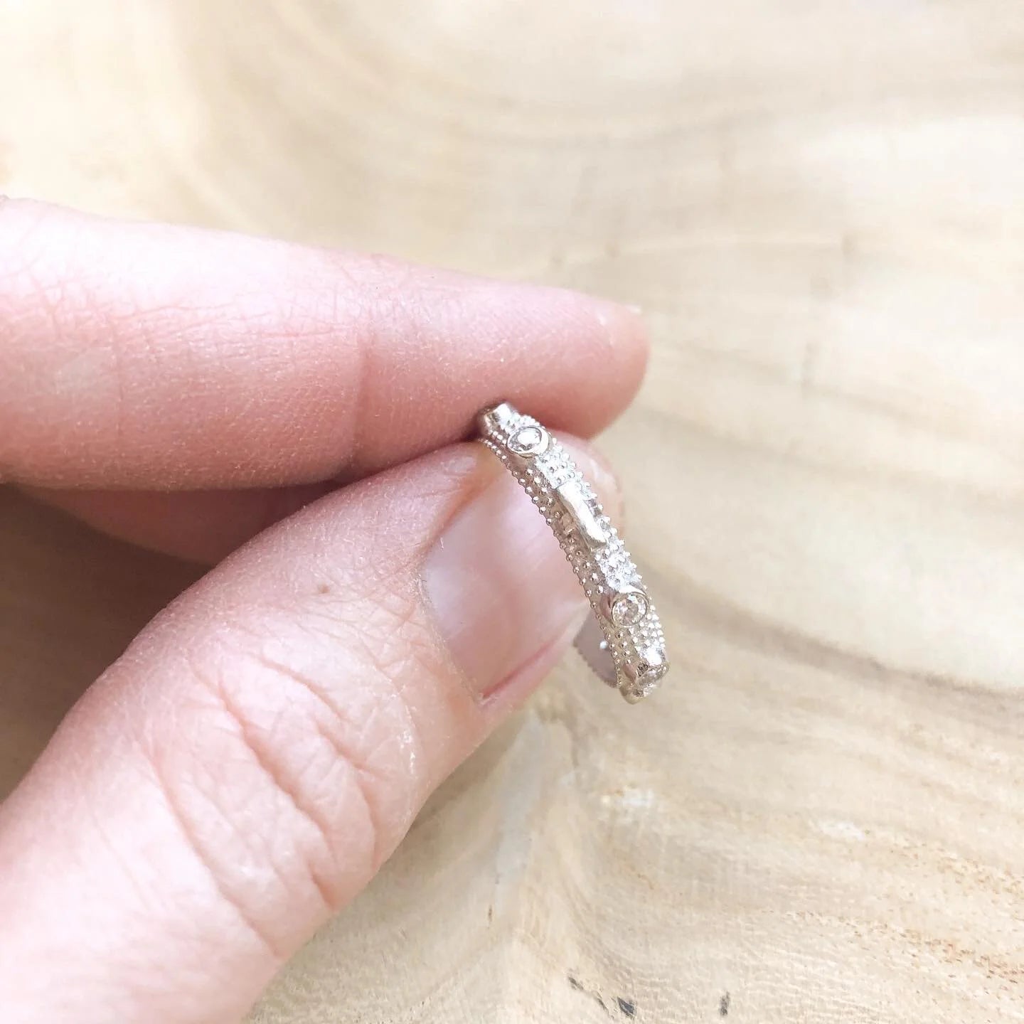 Heirloom Sterling Rosary Ring