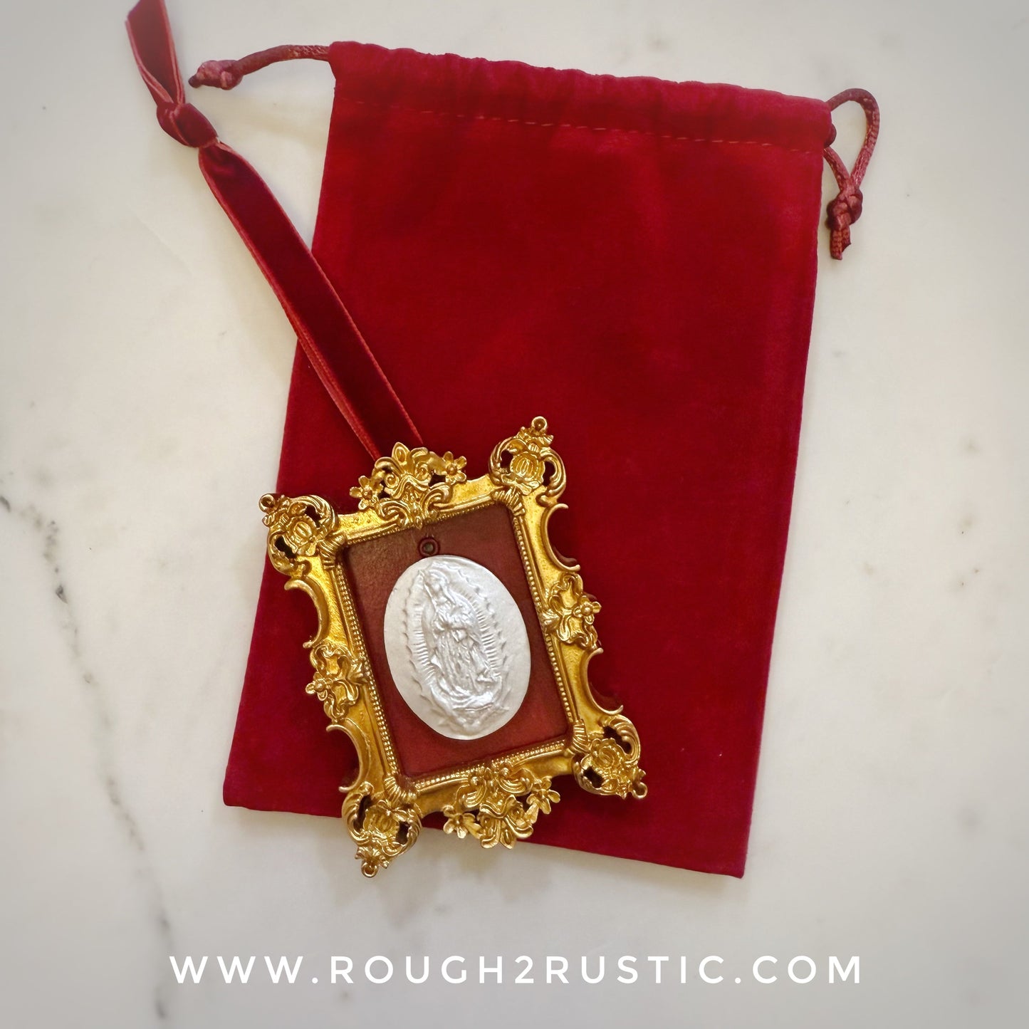 Gold Framed Intaglio Ornaments