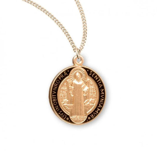 St. Benedict Jubilee Enameled Medal