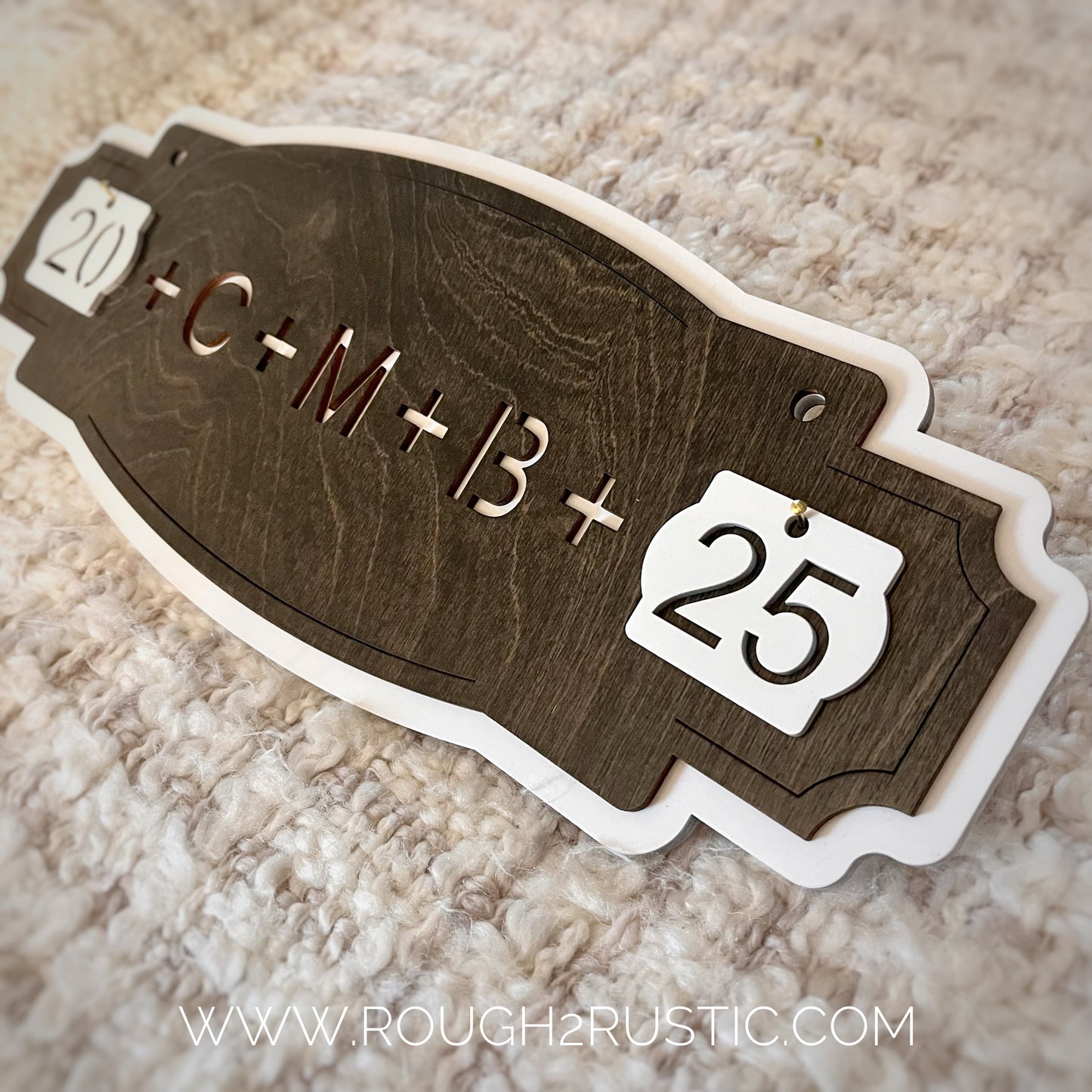 *PREORDER* Epiphany Home Blessing Sign Layered Vintage Style