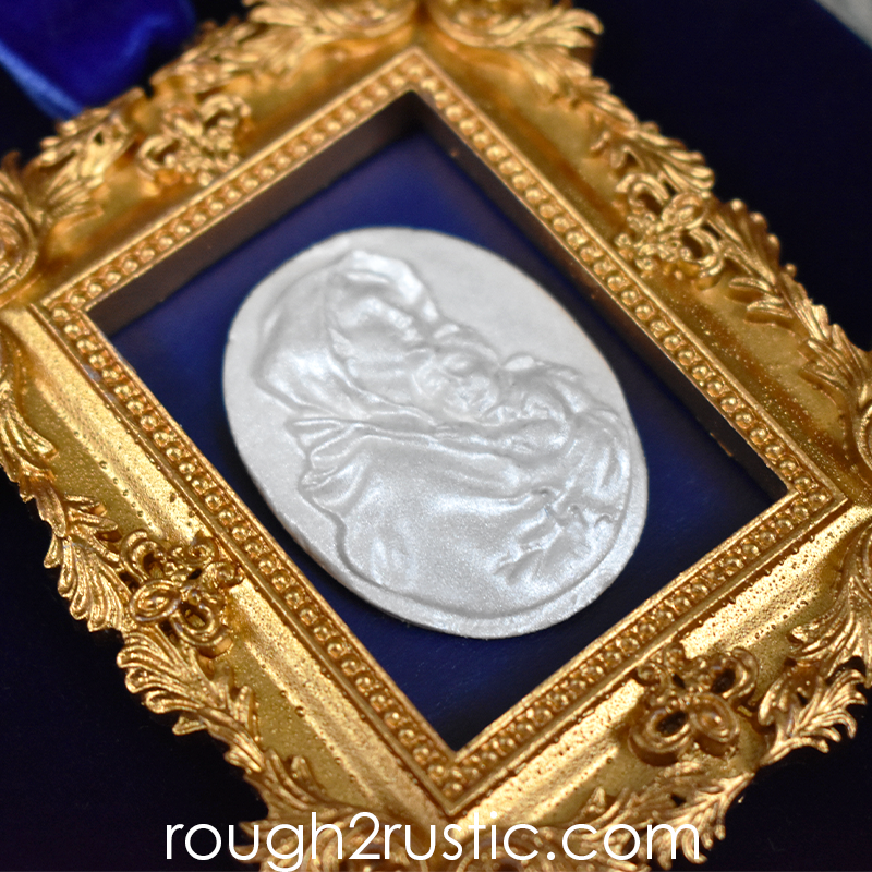 Gold Framed Intaglio Ornaments