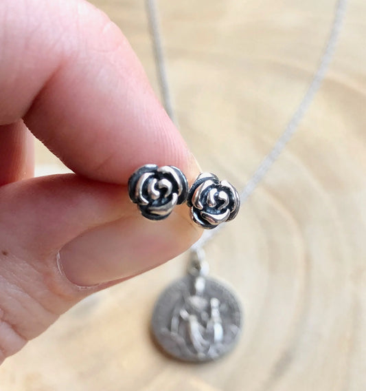 Therese Rose Earrings