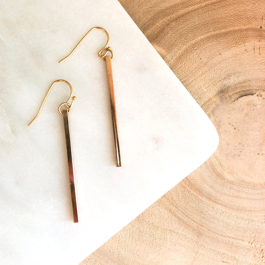 Minimalist Stick Earrings