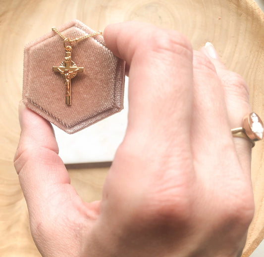 Radiant Crucifix Necklace