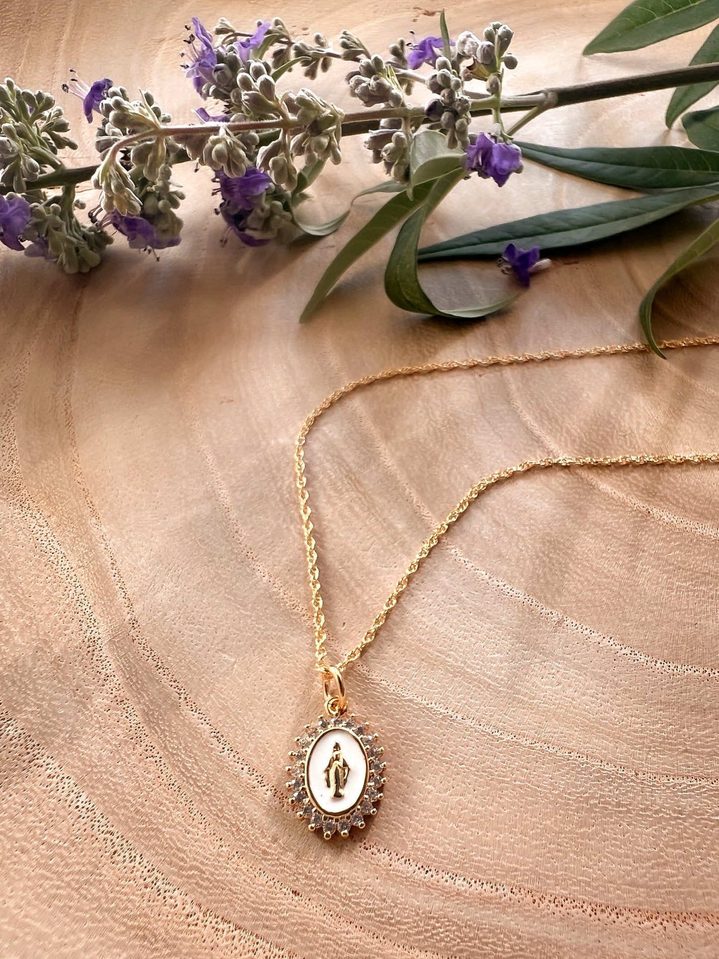 Our Lady of Lourdes Necklace