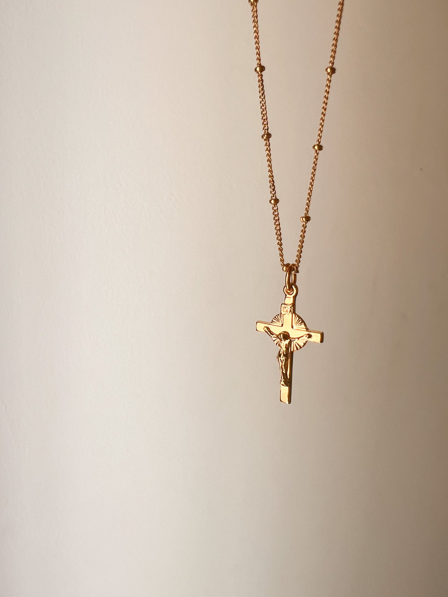 Radiant Crucifix Necklace