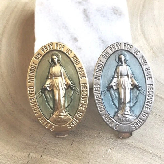 Miraculous Medal Visor clip
