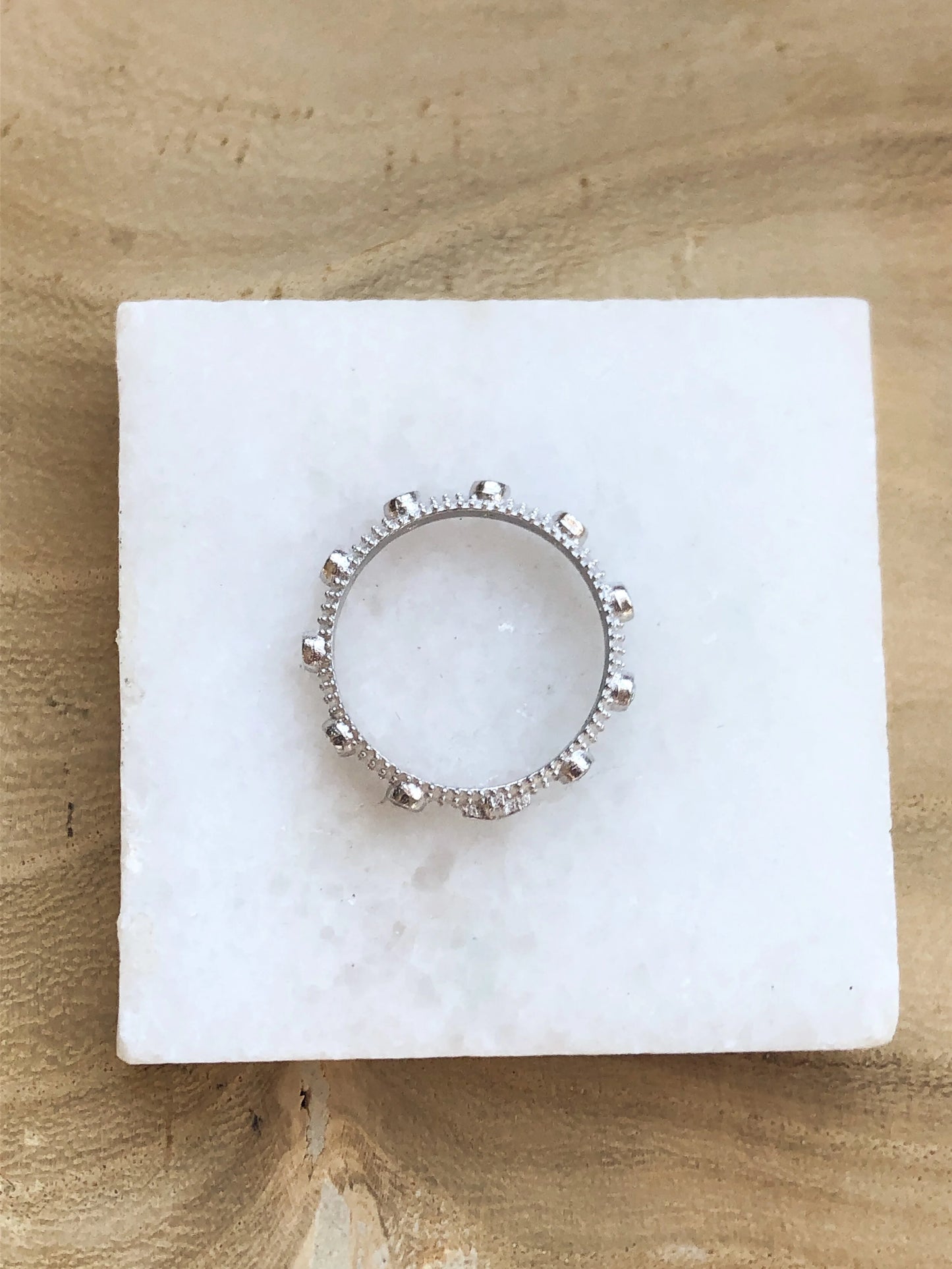 Heirloom Sterling Rosary Ring