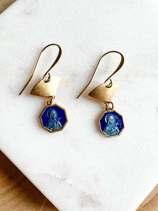 St. Therese of Lisieux Earrings
