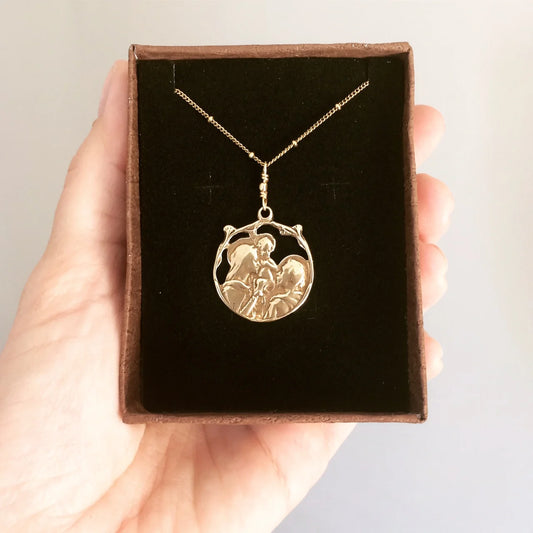 Holy Family Sterling Medal
