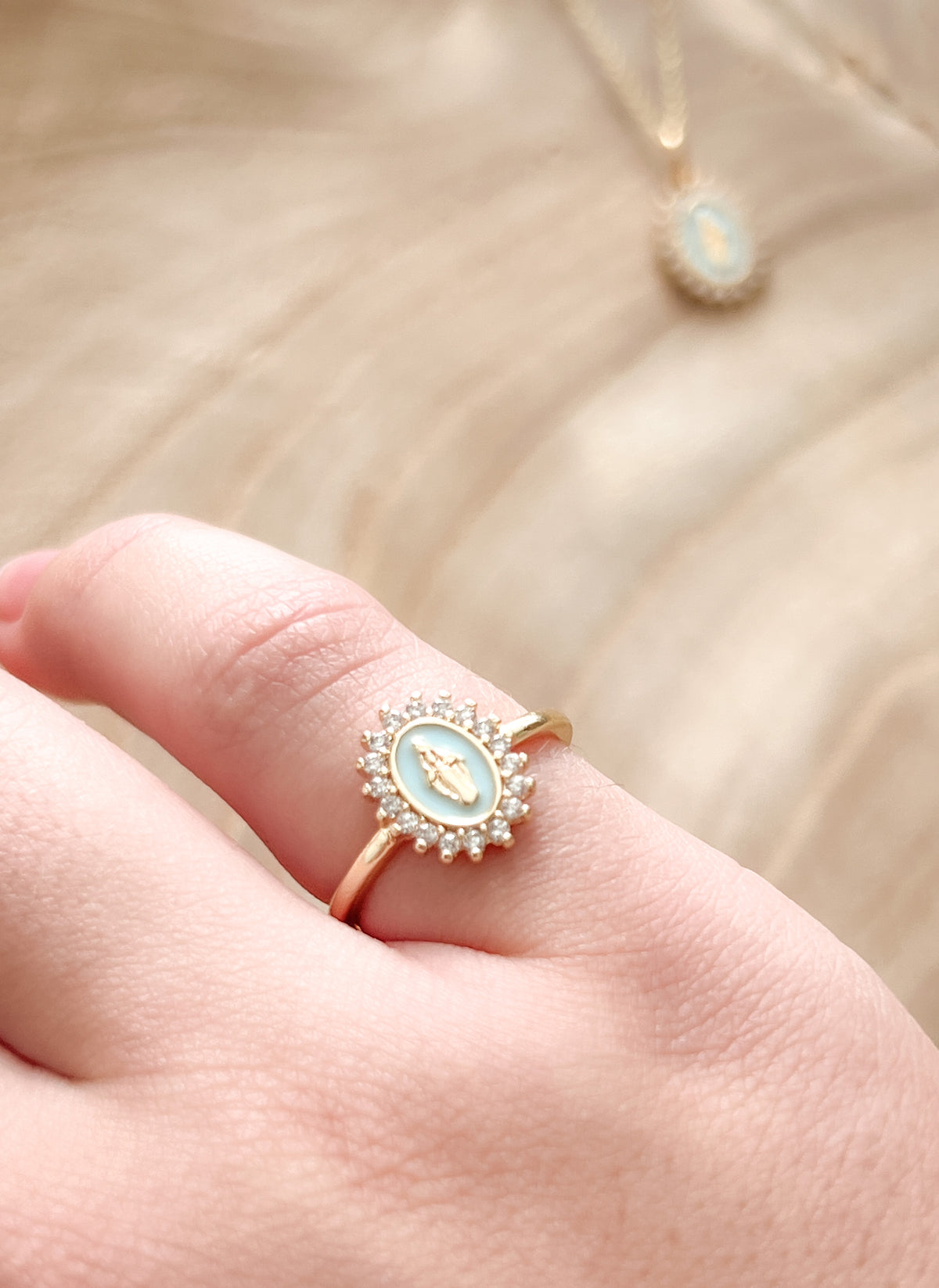 Our Lady of Lourdes Ring