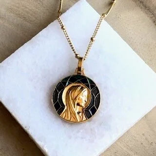 Stunning Stained Glass Necklace