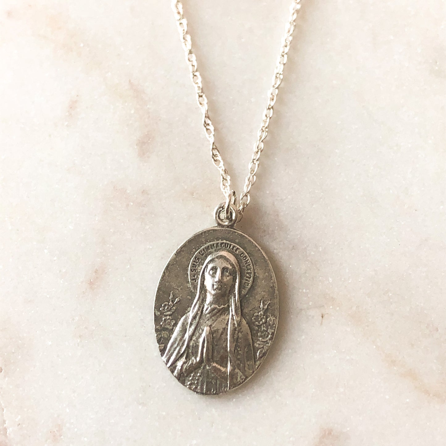 OOAK Our Lady of Lourdes Medal