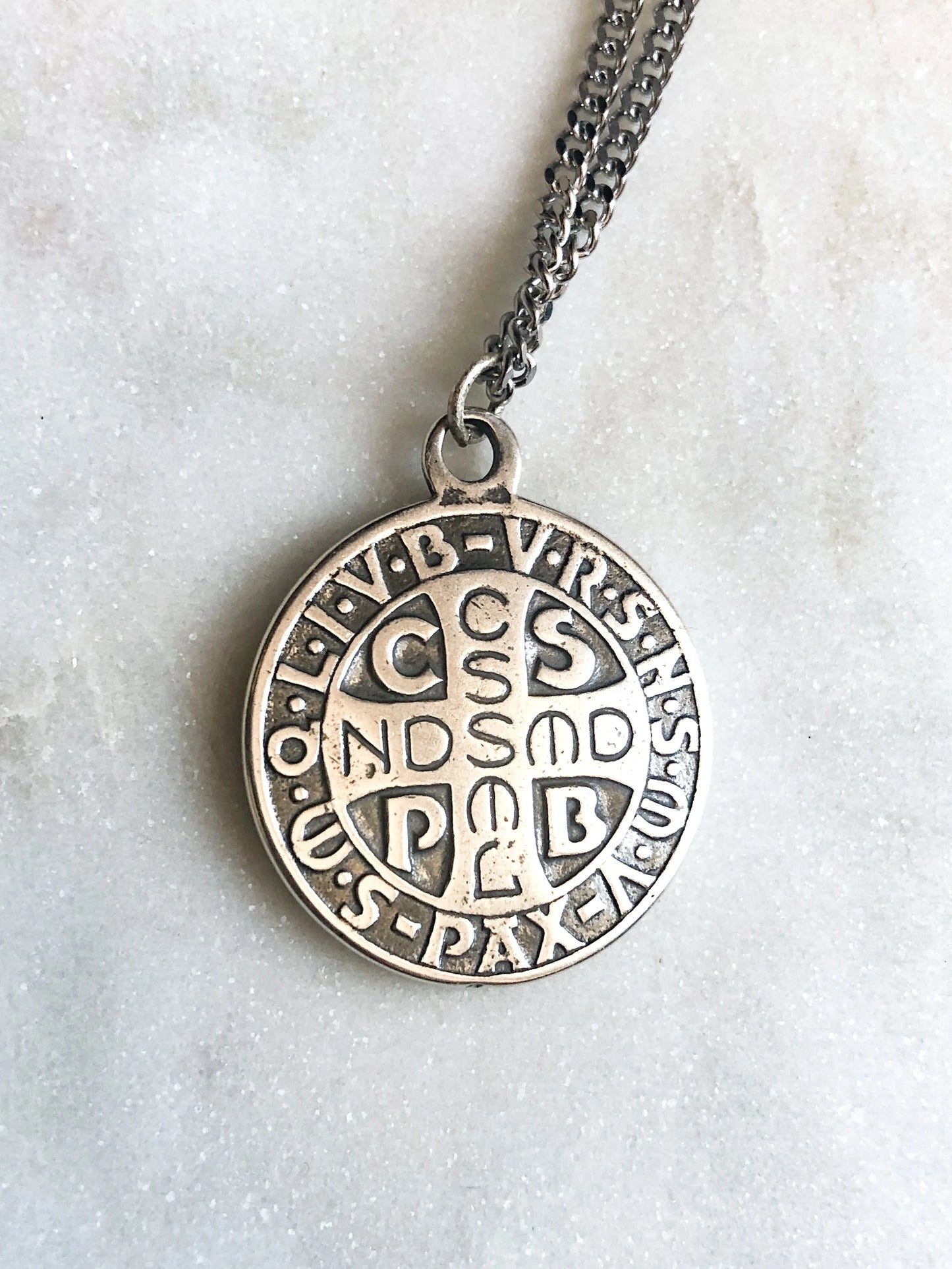 Large St. Benedict Necklace