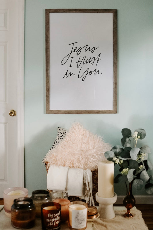 Jesus I Trust in You Poster (24x36)