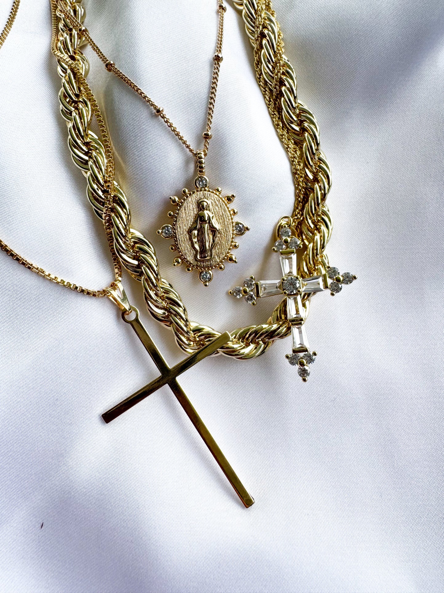 Queen's Cross Necklace
