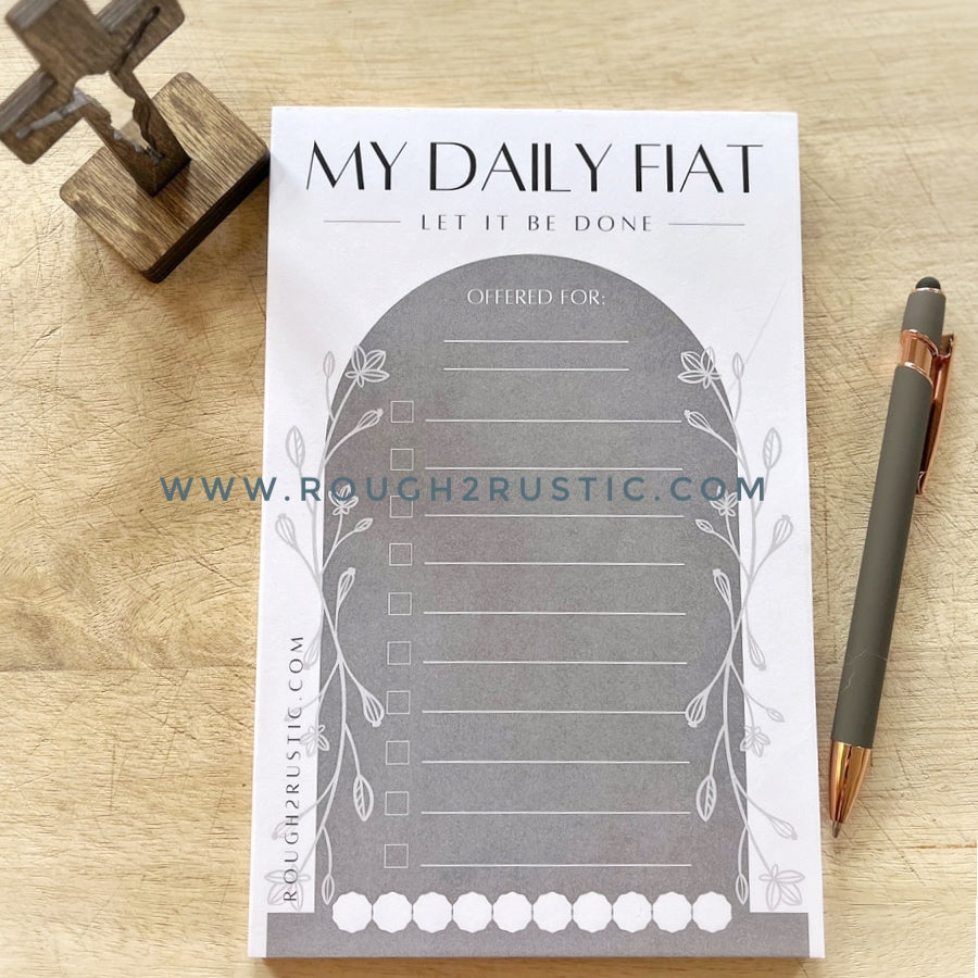 "My Daily Offerings" Daily Planner Tear Off Sheets - 4 Design Options