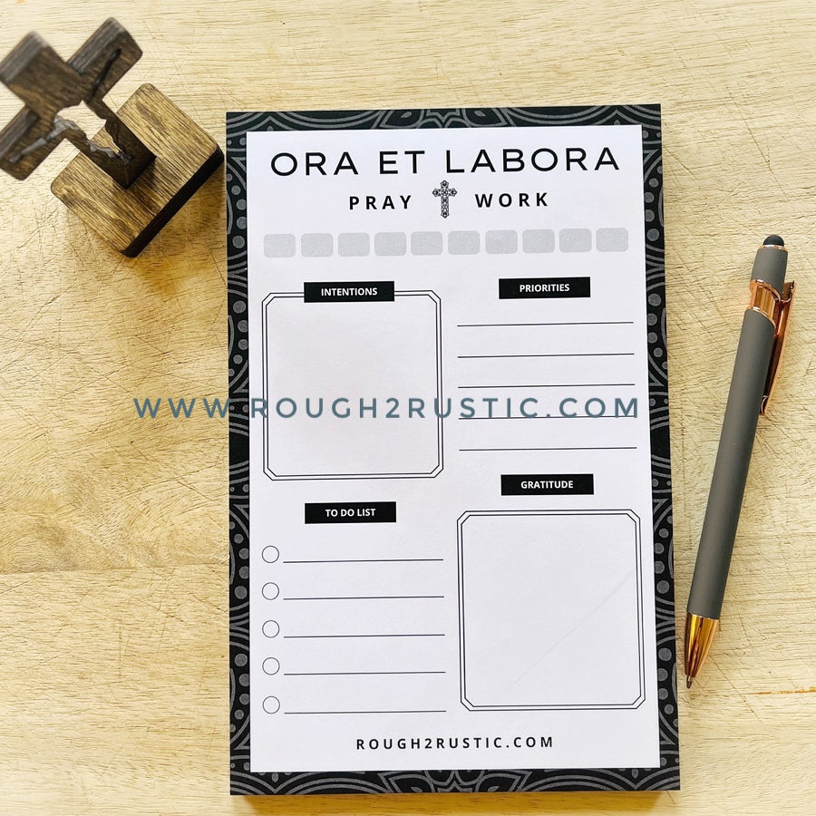 "My Daily Offerings" Daily Planner Tear Off Sheets - 4 Design Options