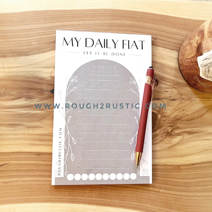 "My Daily Offerings" Daily Planner Tear Off Sheets - 4 Design Options