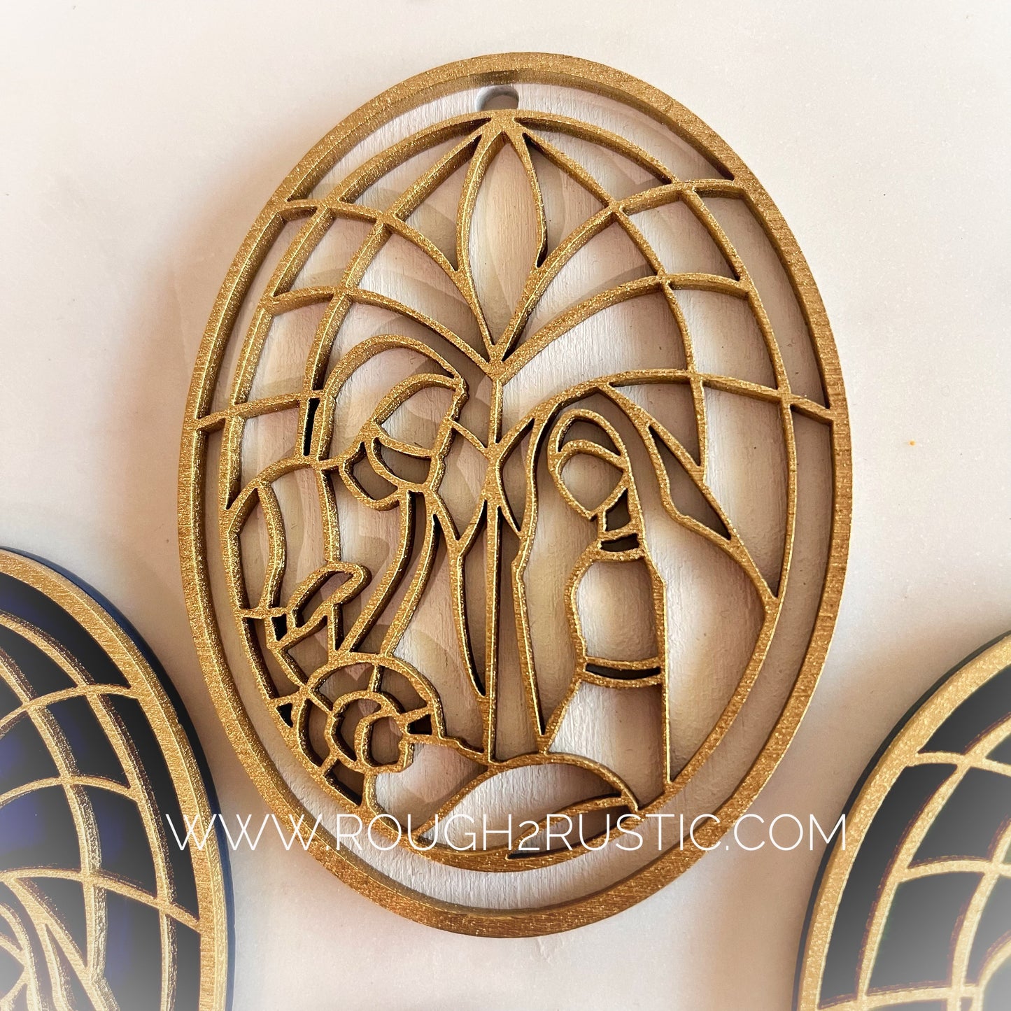 Holy Family Ornament Set