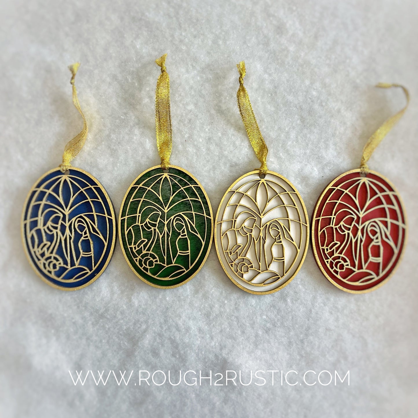 Holy Family Ornament Set