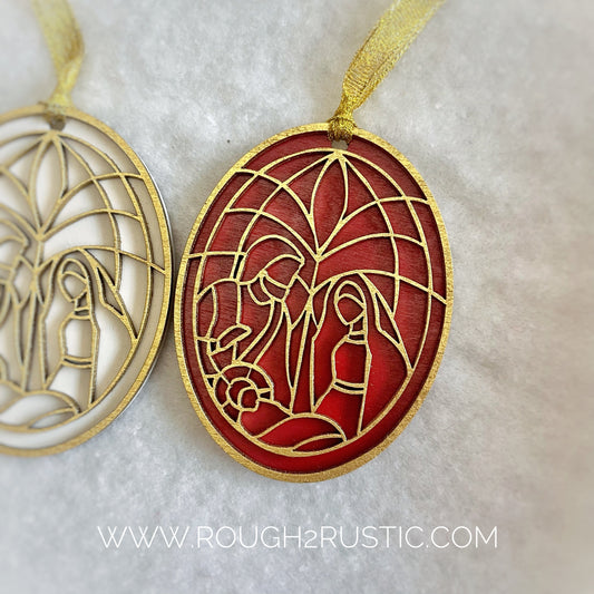 Holy Family Ornament Set