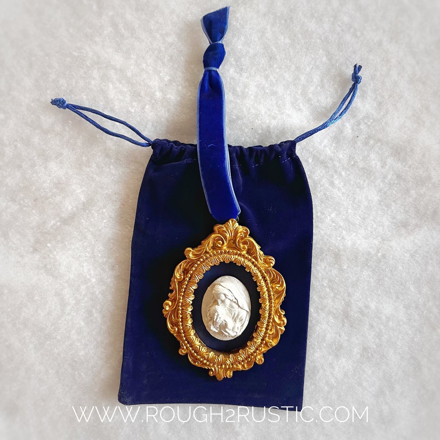 Gold Framed Intaglio Ornaments