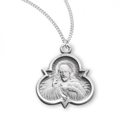 Sacred Heart of Jesus in Trinity Frame