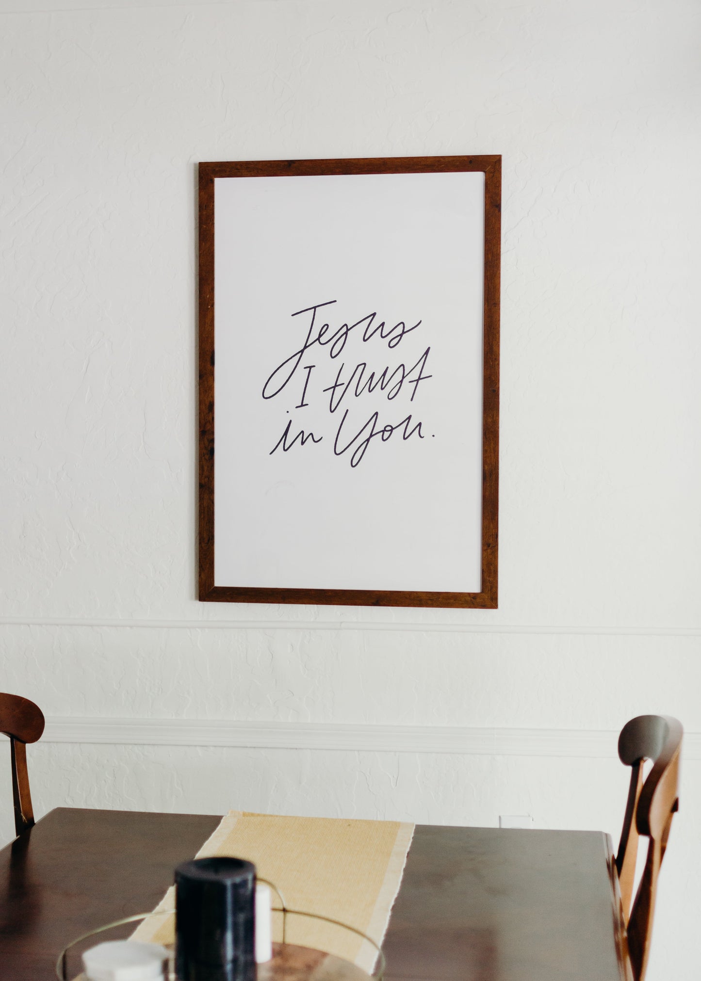 Jesus I Trust in You Poster (24x36)