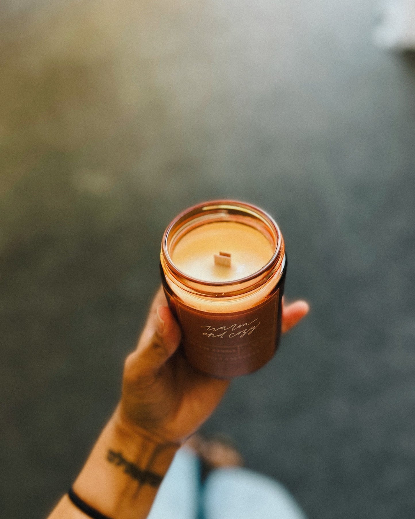 Warm and Cozy Candle Inspired by The Holy Family Soy Candle