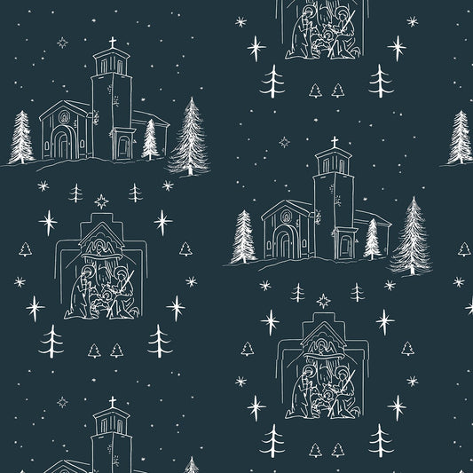 5 Nativity Wrapping Paper Sheets