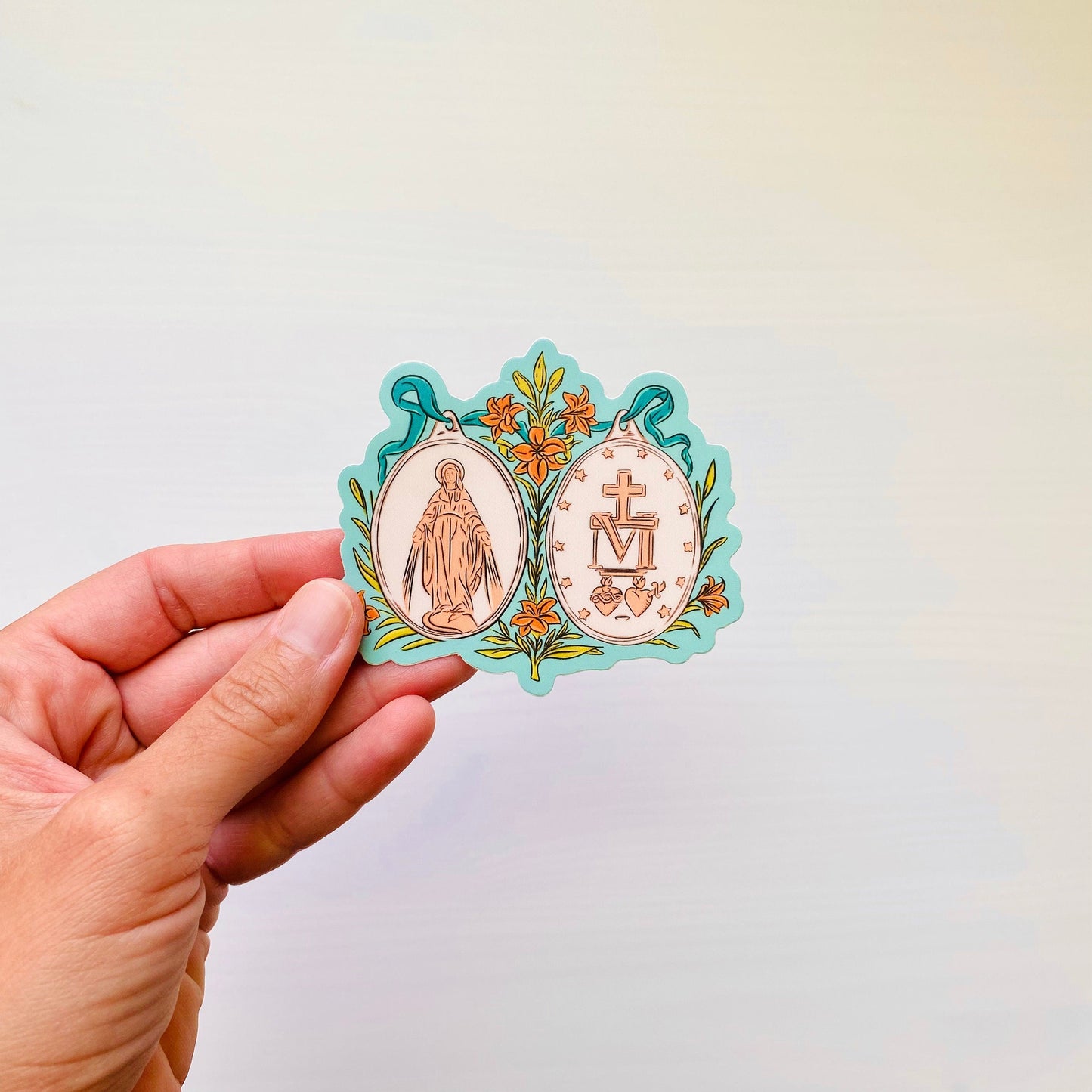 Miraculous Medal Sticker