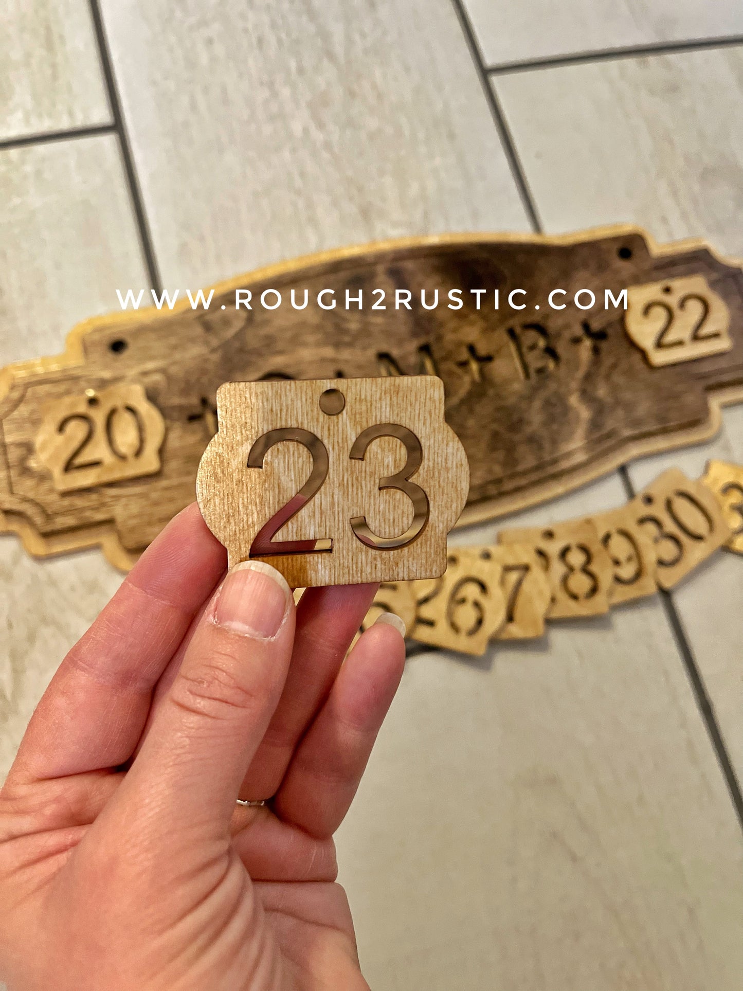 *PREORDER* Epiphany Home Blessing Sign Layered Vintage Style