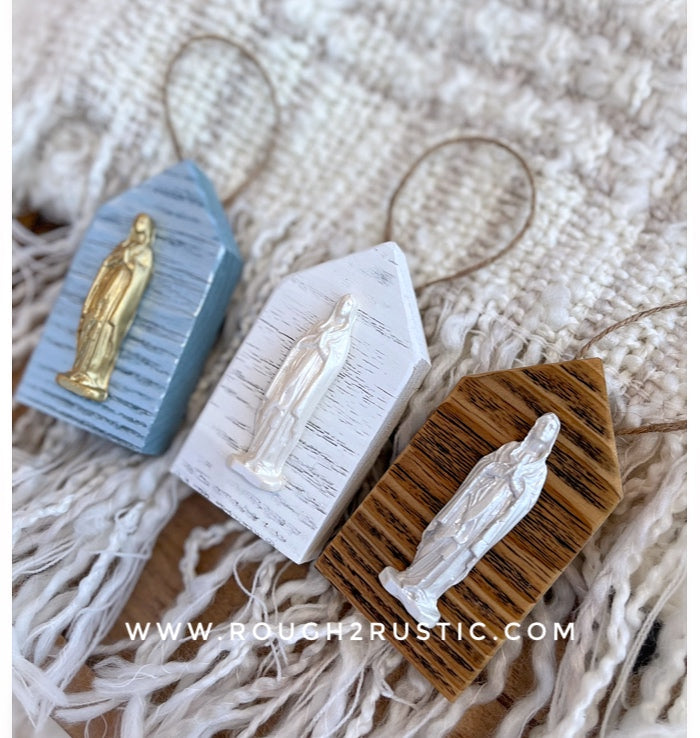 Mini Mary Shrine Ornament
