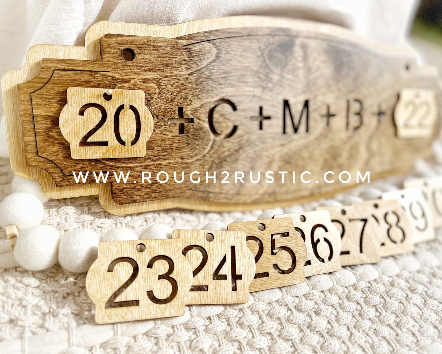 *PREORDER* Epiphany Home Blessing Sign Layered Vintage Style