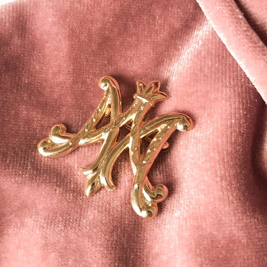 Ave Maria Brooch
