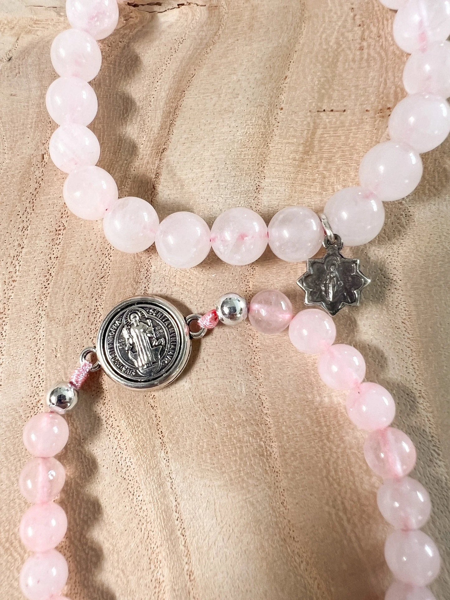 St. Benedict and Miraculous Medal Bracelet Set
